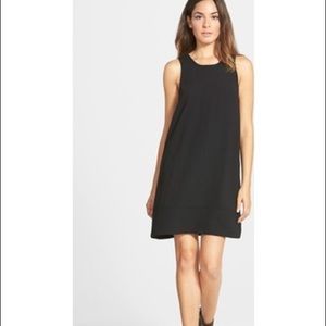 Leith Black Racerback Shift Dress